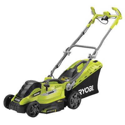 Газонокосарка Ryobi RLM15E36H, 1500Вт, 36см, 45л, 20-70мм, EasyEdge, 11.5кг