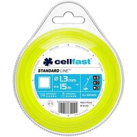 Леска косильная Cellfast квадрат 1.3 x 15м