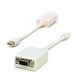 Перехідник mini DisplayPort M --> VGA F білий