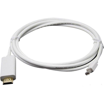 Кабель Mini DisplayPort - HDMI M/M 3.0м білий