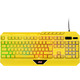 Клавиатура 2E Gaming KG315 RGB USB Yellow Ukr (2E-KG315UYW)