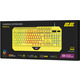 Клавіатура 2E Gaming KG315 RGB USB Yellow Ukr (2E-KG315UYW)