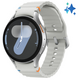 Смарт-годинник Samsung Galaxy Watch 7 44мм (L300) 1.47", 480x480, sAMOLED, BT 5.3, NFC, 2/32ГБ, сріблястий