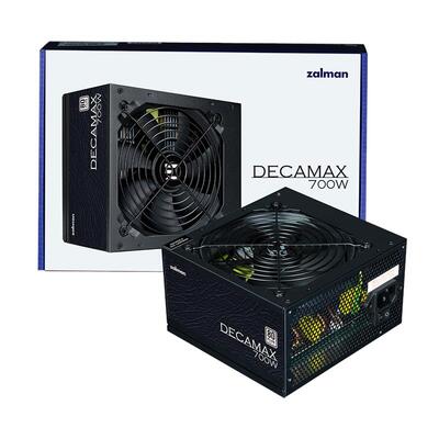 Блок живлення Zalman Decamax  (700W) 85%, 80 Plus, 120мм, 1xMB 24pin(20+4), 1xCPU 8pin(4+4), 3xMolex, 6xSATA, 4xPCIe 8pin(6+2)