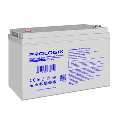 Аккумуляторная батарея Prologix 12V 100AH (PL12-100GEL) GEL