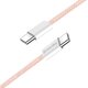 Кабель ColorWay USB Type-C + USB Type-C (M/M), 3.0 А, 1 м, Pink (CW-CBPDCC061-P)