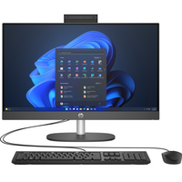 Комп'ютер персональний моноблок HP 240-G10 23.8" FHD IPS AG, Intel i3-N300, 8GB, F256GB, UMA, WiFi, кл+м, 3р, DOS, білий