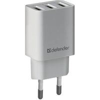 Зарядний пристрій 3xUSB 37W 3.1A білий UPA-31 Defender