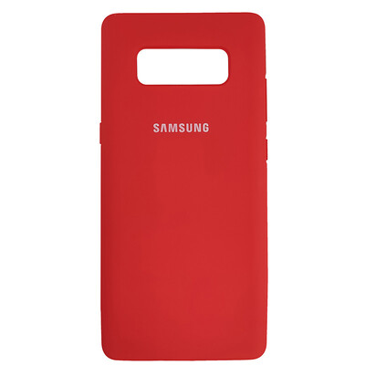 Чохол Silicone Case for Samsung Note 8 Red (14)