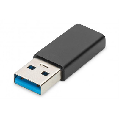 Адаптер DIGITUS USB-A > USB-C (M/F), 3A, 5GB, ver. 3.0