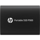 Накопичувач SSD external, USB 3.1 Gen2 Type-C  1Tb, HP P900, TLC, Black, чорний, Retail