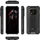 Смартфон Oukitel WP28E 6.5"HD+ /4GB+64GB/ T606 /10600mAh /13+5Мп/ IP69K /NFC Black