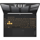 Ноутбук ASUS TUF F15 FX507VU-LP201 15.6" FHD IPS, Intel i7-13620H, 16GB, F512GB, NVD4050-6, NoOS, Сірий