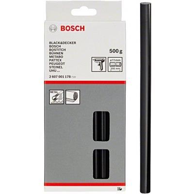 Стрижні клейові Bosch, 11х200мм, 500г, чорний