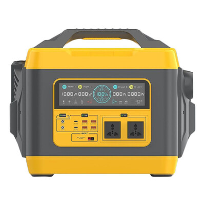 Зарядна станція LiPower M3000-S, 3000W, 2880Wh, QC 3.0 22,5W, PD 100W, DC, LiFePO4 Yellow