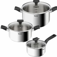 Набор посуды Tefal Delicious, 6предметов, нержавеющая сталь, бакеліи, стекло