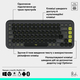 Клавиатура беспроводная Logitech Pop Icon Keys Graphite (920-013157)