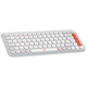 Клавиатура беспроводная Logitech Pop Icon Keys Off White (920-013072)