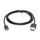 Кабель REAL-EL Pro USB - micro USB V 2.0 (M/M), 1.0 м, чорний (EL123500023)