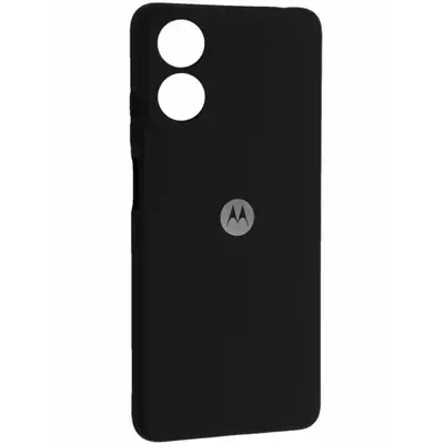 Original Silicone Case Motorola Moto G04 Black