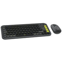 Комплект (клавиатура, мышь) беспроводной Logitech Pop Icon Combo Graphite (920-013156)