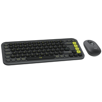 Комплект (клавіатура, миша) бездротовий Logitech Pop Icon Combo Graphite (920-013156)