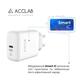 Зарядний пристрій AccLab AL-TC125 1хType-C 5В/3A/25W QC/PD 3.0 White (1283126538841)