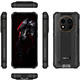 Смартфон Oukitel WP28S 6.5"HD+ /4GB+128GB/ T606 /10600mAh /13+5Мп/ IP69K /NFC Black