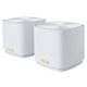 Wi-Fi Mesh система Asus ZenWiFi XD4 Plus 2pk White (90IG07M0-MO3C20)