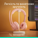 Bluetooth-гарнитура Logitech Zone 300 Wireless Rose (981-001412)