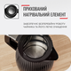 Електрочайник Tefal Loft 1.7л, Strix, пластик, чорний