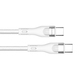 Кабель ColorWay USB Type-C + USB Type-C (M/M), 5.0 А, 1 м, White (CW-CBPDCC065-WT)