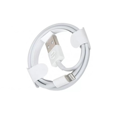 Кабель Foxconn USB - Lightning (M/M), 1 м, White (D17494) без упаковки