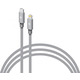 Кабель Intaleo CBGNYTL1 USB Type-C - Lightning (M/M), 30W, 1 м, Grey (1283126559587)