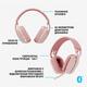 Bluetooth-гарнитура Logitech Zone Vibe 100 Wireless Rose (981-001224)