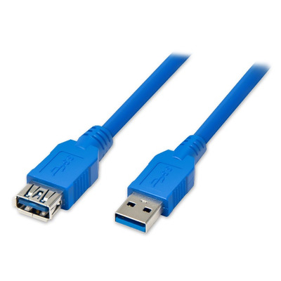 Кабель Atcom USB - USB V 3.0 (M/F), подовжувач, 3.0 м, blue (6149)