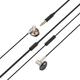 Гарнитура СolorWay Slim 3.5 mm Wired Earphone Blast 2 Black (CW-WD02BK)