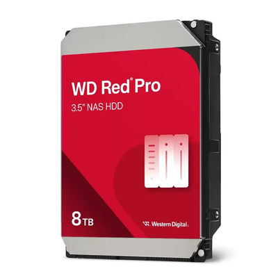 Жорсткий диск WD  8TB 3.5" 7200 256MB SATA Red Pro NAS