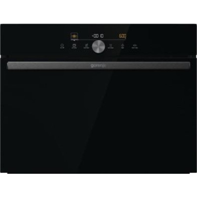 Духова шафа Gorenje електрична компактна, 50л, A+, дисплей, ф-ція мікрохвиль, чорний