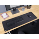 Килимок для миші Trust Mouse Pad XXL Black (930х300х3мм)