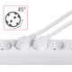 HAMA Мережевий подовжувач Multiple 6XSchuko 3G*1.5мм ws 3м White