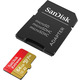 Карта пам`ятi MicroSDXC 64GB C10 UHS-I SanDisk Extreme V30 U3 R170/W80MB/s + SD (SDSQXAH-064G-GN6MA)