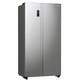 Холодильник SBS Gorenje, 179х67х92см, 2 двері, 356( 191)л, А++, NF+, Інв. , Зона св-ті, Зовн. Диспл, матовий сірий