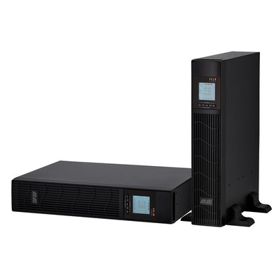 ИБП 2E PS1000RT, 1000VA/800W, RT2U, LCD, USB, 2xSchuko+1xC13