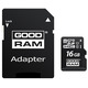 Карта памяти MicroSDHC  16GB UHS-I Class 10 Goodram + SD-adapter (M1AA-0160R12)