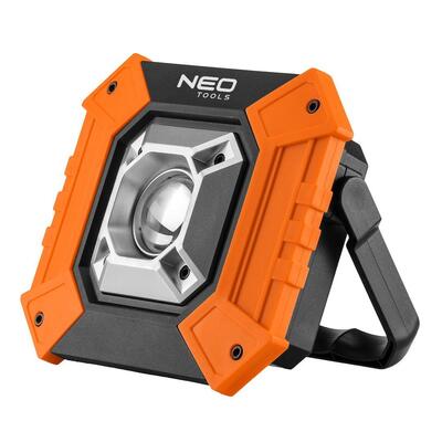 Neo Tools Прожектор аккум., 3xAA, 10 Вт, 750 люмен, функция PowerBank