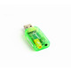 Звуковая карта Gembird SC-USB-01 Green