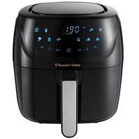 Мультипечь Russell Hobbs SatisFry Air Medium, 1350Вт, чаша-4л, сенсорное управл., алюминий/пластик, черно-серый