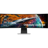 Монітор Samsung 48.7"Odyssey OLED G9 G95SC HDMI, DP, USB, MM, OLED, 5120x1440, 32:9, 240Hz, 0.3ms, CURVED