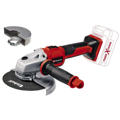 Einhell Шліфмашина кутова AXXIO 18/150 BL-Solo, PXC, акумуляторна, 150мм, 8500 об/хв, 2.2кг, (без АКБ та ЗП)